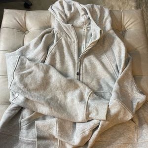 NWOT lululemon scuba half zip sweatshirt